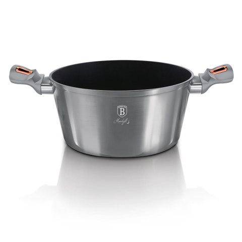 GARNEK GRANITOWY 28CM 6.1L BERLINGER HAUS MOONLIGHT BH-6013