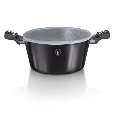 GARNEK GRANITOWY 4.1L 24cm BERLINGER HAUS METALLIC LINE CARBON PRO BH-6893