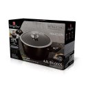 GARNEK GRANITOWY 4.1L 24cm BERLINGER HAUS SHINY BLACK BH-6605