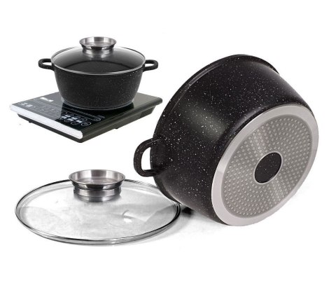 GARNEK GRANITOWY 4.5L 24cm FRICO FR-4406 / 7712