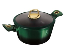 GARNEK GRANITOWY 6.1L 28CM BERLINGER HAUS METALLIC LINE EMERALD BH-6059