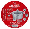 GARNEK STALOWY 8.2L 26cm DNO 5 WARSTWOWE ZILNER ZL-7308
