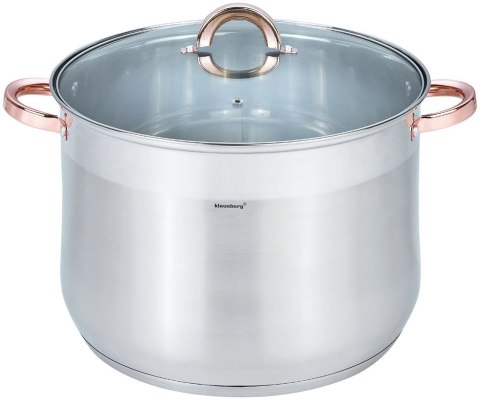 GARNEK STALOWY GASTRONOMICZNY 18.7L 32CM KLAUSBERG KB-7797 ROSE GOLD