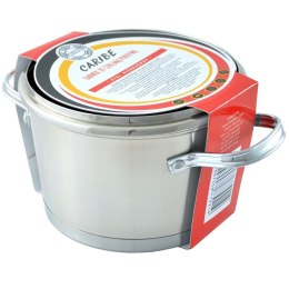 GARNEK STALOWY Z POKRYWKĄ 20cm 3.0L KONIGHOFFER CARIBE