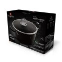 GARNEK TYTANOWY 24cm 4.1L BERLINGER HAUS BLACK PROFESSIONAL LINE BH-6123