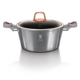 GARNEK TYTANOWY 24cm 4.1L BERLINGER HAUS MOONLIGHT BH-6012