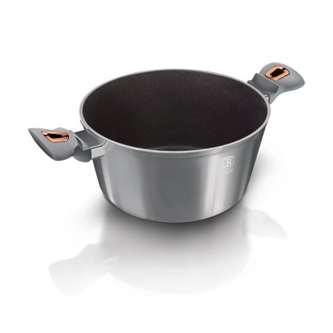 GARNEK TYTANOWY 24cm 4.1L BERLINGER HAUS MOONLIGHT BH-6012