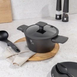 GARNEK TYTANOWY Z POKRYWKĄ 20CM 2.5L BERLINGER HAUS ANTRACIT BH-8130