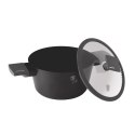 GARNEK TYTANOWY Z POKRYWKĄ 20CM 2.5L BERLINGER HAUS ANTRACIT BH-8130