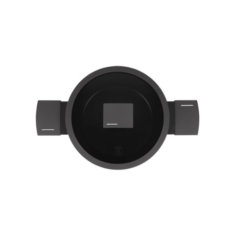 GARNEK TYTANOWY Z POKRYWKĄ 20CM 2.5L BERLINGER HAUS ANTRACIT BH-8130