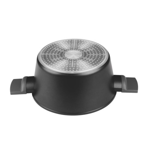 GARNEK TYTANOWY Z POKRYWKĄ 24CM 4.1L BERLINGER HAUS ANTRACIT BH-8131