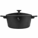 GARNEK TYTANOWY Z POKRYWKĄ 30CM 8L BERLINGER HAUS ANTRACIT BH-8133