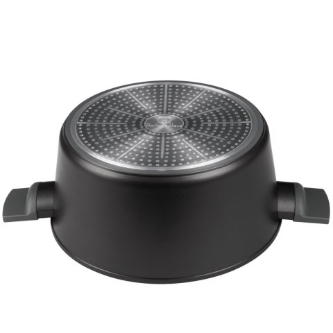 GARNEK TYTANOWY Z POKRYWKĄ 30CM 8L BERLINGER HAUS ANTRACIT BH-8133