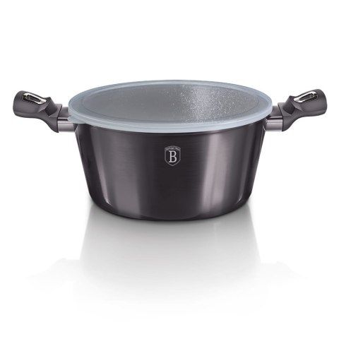 GARNEK Z POWŁ. GRANITOWĄ 2.5L 20cm BERLINGER HAUS Carbon Pro BH-6892