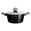GARNEK Z POWŁOKĄ GRANITOWĄ 20cm 2.5L BERLINGER HAUS EBONY MAPLE BH-1705