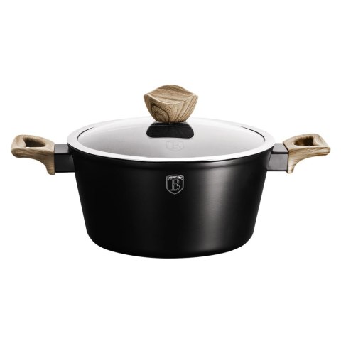 GARNEK Z POWŁOKĄ GRANITOWĄ 20cm 2.5L BERLINGER HAUS EBONY MAPLE BH-1705
