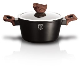 GARNEK Z POWŁOKĄ GRANITOWĄ 20cm 2.5L BERLINGER HAUS EBONY ROSEWOOD BH-1716