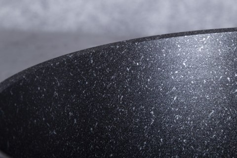 GARNEK Z POWŁOKĄ GRANITOWĄ 6.1L 28CM BERLINGER HAUS SHINY BLACK BH-6606