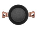 GARNEK Z POWŁOKĄ GRANITOWĄ 6.1L 28cm BERLINGER HAUS ROSE GOLD NOIR BH-6109