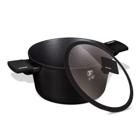 GARNEK Z POWŁOKĄ TYTANOWĄ 20CM 2.5L BERLINGER HAUS MONACO BH-7086