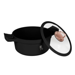 GARNEK Z POWŁOKĄ TYTANOWĄ 4.4L 24CM BERLINGER HAUS BLACK ROSE BH-1457