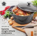 GARNEK ŻELIWNY EMALIOWANY 5.0L KONIGHOFFER KG-6220 Szary