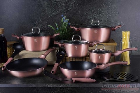GARNKI 15 ELE. BERLINGER HAUS METALLIC i-ROSE BH-6045