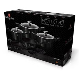 GARNKI BERLINGER HAUS 10 ELE METALLIC BLACK ROYAL BH-1663