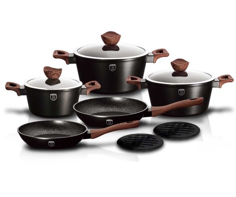 GARNKI BERLINGER HAUS EBONY ROSEWOOD 10 EL. BH-1534