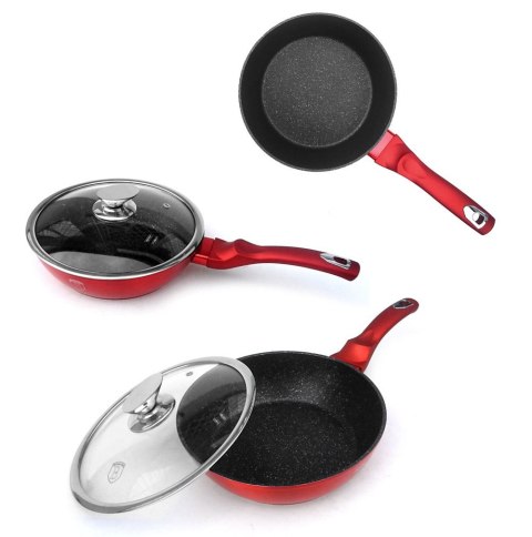 GARNKI BERLINGER HAUS METALLIC BURGUNDY LINE 15 ELE BH-1226-N