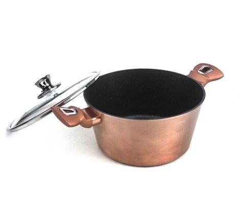 GARNKI BERLINGER HAUS METALLIC LINE ROSE GOLD 10 ELE BH-1220-N