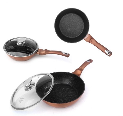 GARNKI BERLINGER HAUS METALLIC LINE ROSE GOLD 10 ELE BH-1220-N