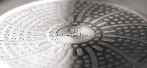 GARNKI GRANITOWE 18 ELE BERLINGER HAUS GRAY STONE TOUCH BH-6196