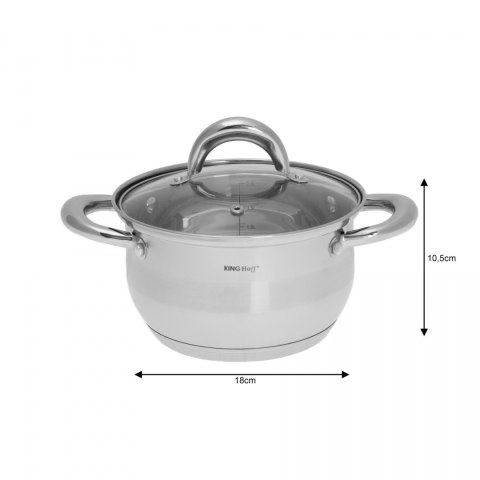 GARNKI KiNGHOFF SILVER 10 ELE KH-1096