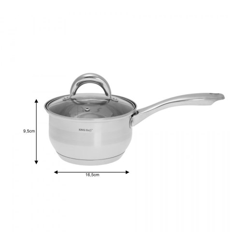 GARNKI KiNGHOFF SILVER MARBLE 12 ELE KH-1098