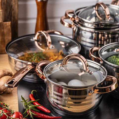 GARNKI STALOWE 12 EL. 2.1/2.1/2.9/3.4/3.9/6.6L KLAUSBERG KB-7700