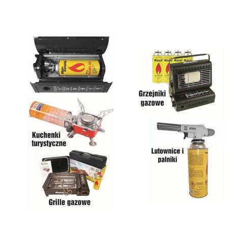 GAZ NABÓJ GAZOWY / PRZECIWYBUCHOWY SYSTEM CRV / KARTUSZ 227g / TYP MSF-1a TIROSS TS-700B