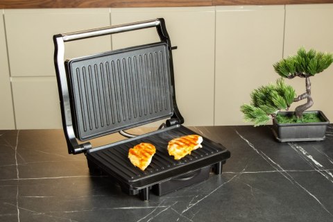 GRILL ELEKTRYCZNY 1500W OPIEKACZ BERLINGER HAUS ROSE GOLD BH-9142