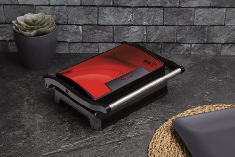 GRILL ELEKTRYCZNY 700W OPIEKACZ BERLINGER HAUS BURGUNDY BH-9349