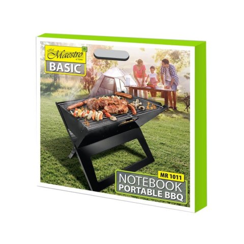 GRILL SKŁADANY WALIZKOWY KEMPINGOWY 45 x 30 x 35 CM MAESTRO MR-1011