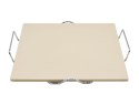 KAMIEŃ DO PIZZY 33 x 33 cm ZE STOJAKIEM BRUNBESTE BB-2930