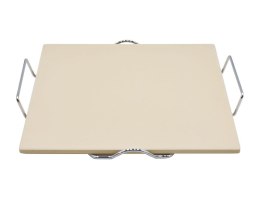 KAMIEŃ DO PIZZY 33 x 33 cm ZE STOJAKIEM BRUNBESTE BB-2930