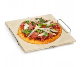 KAMIEŃ DO PIZZY 33 x 33 cm ZE STOJAKIEM BRUNBESTE BB-2930