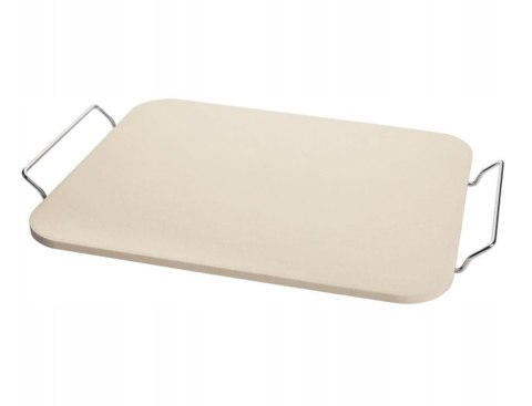 KAMIEŃ DO PIZZY 38 x 30 cm ZE STOJAKIEM BRUNBESTE BB-2929