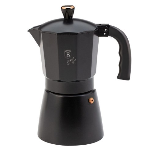 KAWIARKA, ZAPARZACZ DO KAWY 9 FILIŻANEK BERLINGER HAUS BLACK ROSE BH-7823