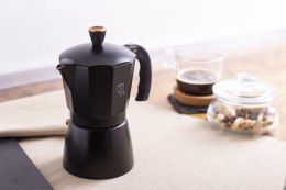 KAWIARKA, ZAPARZACZ DO KAWY 9 FILIŻANEK BERLINGER HAUS BLACK ROSE BH-7823