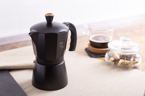 KAWIARKA, ZAPARZACZ DO KAWY 9 FILIŻANEK BERLINGER HAUS BLACK ROSE BH-7823