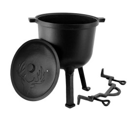 KOCIOŁEK ŻELIWNY MYŚLIWSKI 15L ZILNER ZL-5507