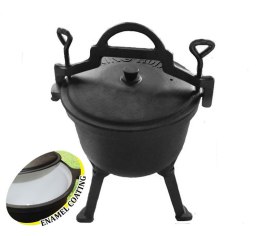 KOCIOŁEK ŻELIWNY MYŚLIWSKI 16L EMALIOWANY KiNGHOFF KH-2244