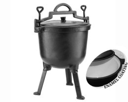 KOCIOŁEK ŻELIWNY MYŚLIWSKI 4L EMALIOWANY ZILNER ZL-5502